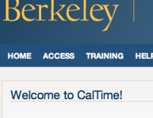 caltime.berkeley.edu